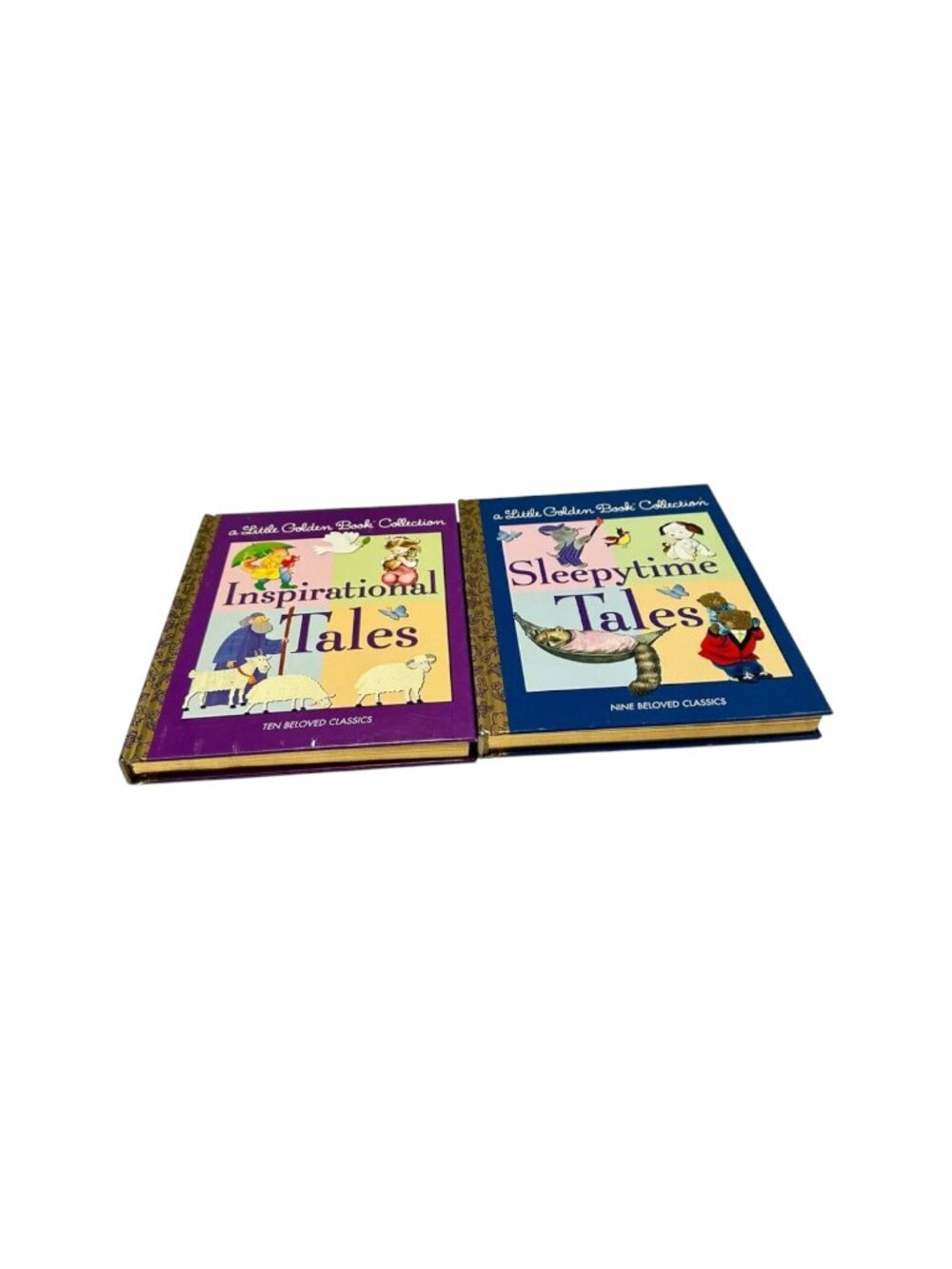 Little Golden Book Collection 2 Book Omnibus Inspirational Sleepytime Tales‎